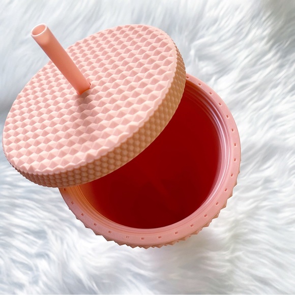 NWT RARE Starbucks Venti US Matte Pink Studded - Picture 5 of 6